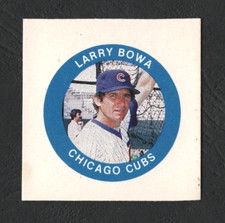 1984 Fun Foods Buttons Cardboard Proof, Larry Bowa – Chicago Cubs  A2752