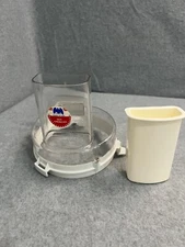 Hamilton Beach Emmie Food Processor 544 Shredder Cover w/Chute, Lid and Pusher