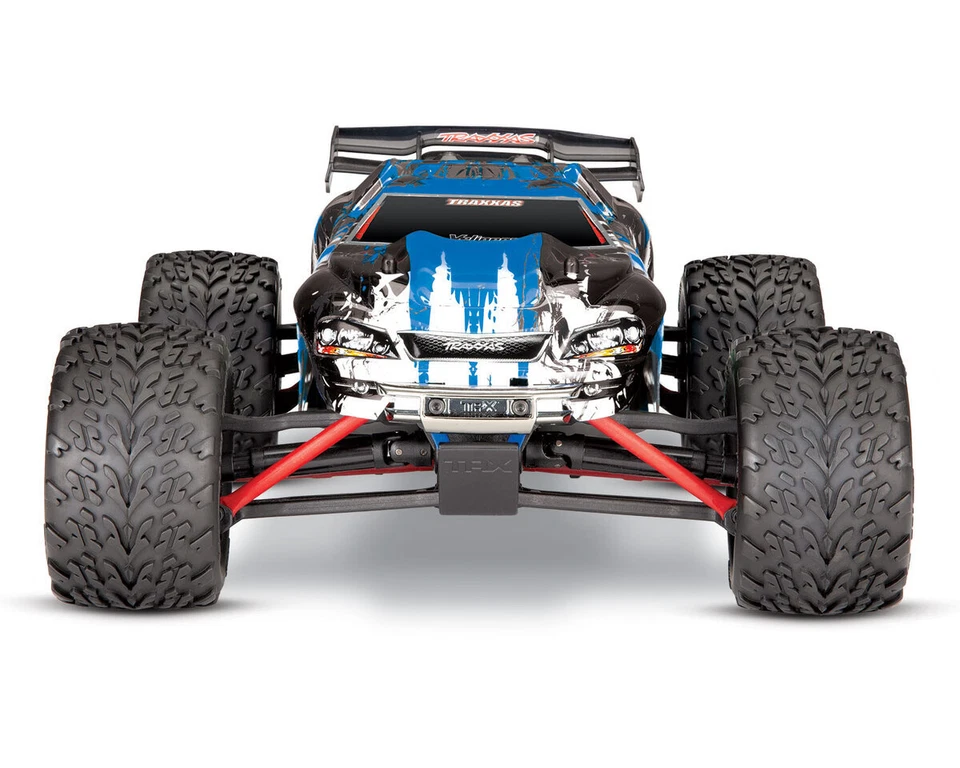 Traxxas E-Revo 1:16 blauX VXL RTR Brushless mit Akku und USB-C Ladegerät TRX7107 - Bild 2 von 4
