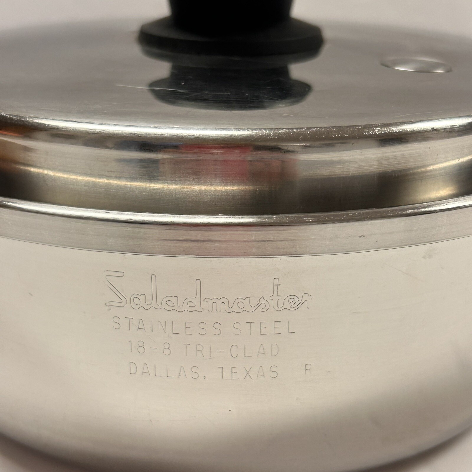 Saladmaster 2 Quart Sauce Pan W/ Lid 18/8 Tri Clad Stainless Steel 8