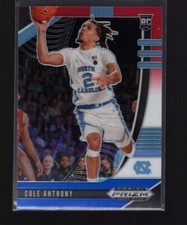 2020-21 Panini Prizm Draft Picks Red White & Blue Cole Anthony #49 Rookie RC