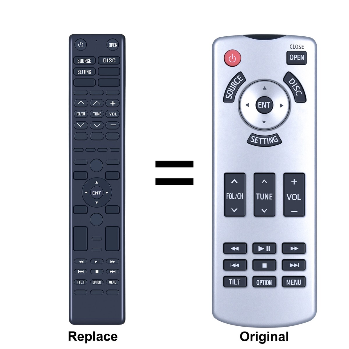 Replace Remote Control For 2012-2018 Toyota Alphard 20/30 Series