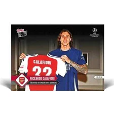 TOPPS NOW 2024 UEFA 143 RICCARDO CALAFIORI ARSENAL  PREORDER - PR: 476