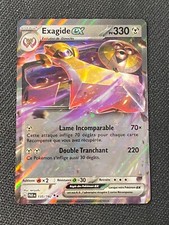 CARTE POKEMON EXAGIDE EX 135/182 FR ULTRA RARE EV FAILLE PARADOXE - NEUF