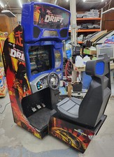 Fast and Furious DRIFT Sit Down Arcade Driving Video Game Machine - 22" LCD image