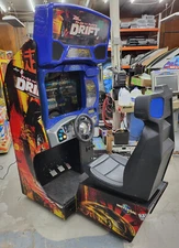 Fast and Furious DRIFT Sit Down Arcade Driving Video Game Machine - 22" LCD