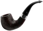 Peterson Sherlock Holmes Professor 9mm Filter Sandblast Silver Mount Briar Pipe