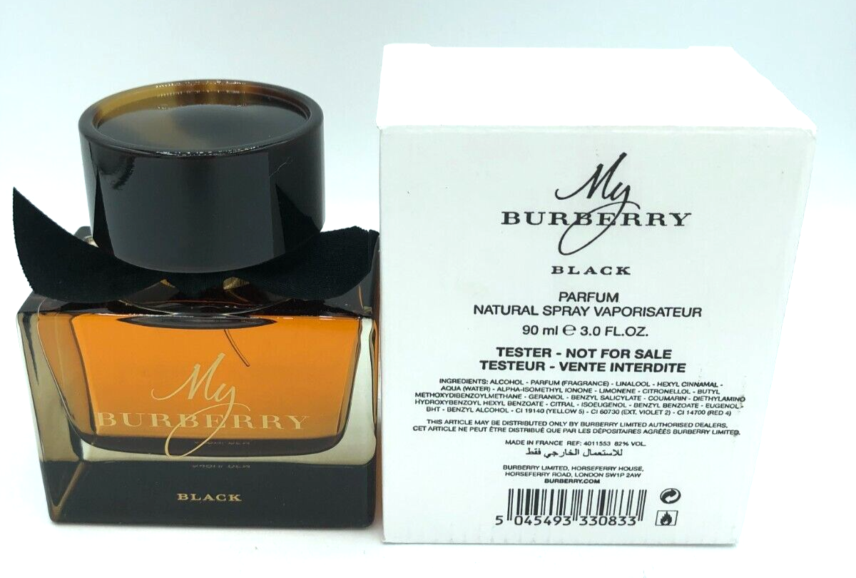 My Burberry Black Parfum Spray 3.0oz New In White Box As