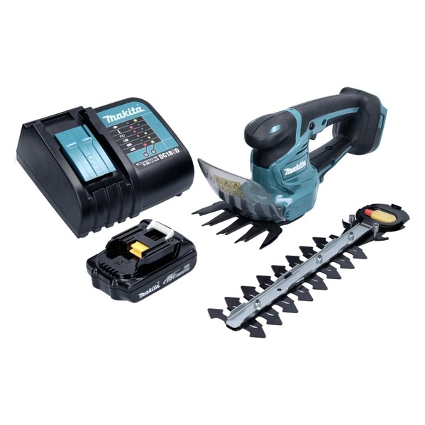 Makita Dum 111 Syx Akku Grasschere Strauchschere 18 V + 1X Akku 1,5 Ah + Lader-image