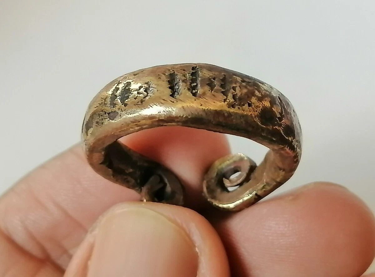 Bronze viking ring sale