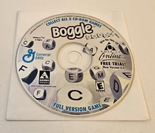 Boggle PC CD-Rom 1997 Windows General Mills Edition classic word finding game