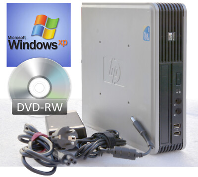 MINI-COMPUTER HP DESKPRO DC7900 USDT 2GB SLIM DVD BRENNER Core2DUO CPU WIN XP