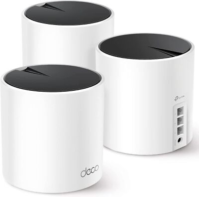 TP-Link Deco AX3000 WiFi 6 Mesh System (Deco X55) - Coverage up to 6500 sq. ft.