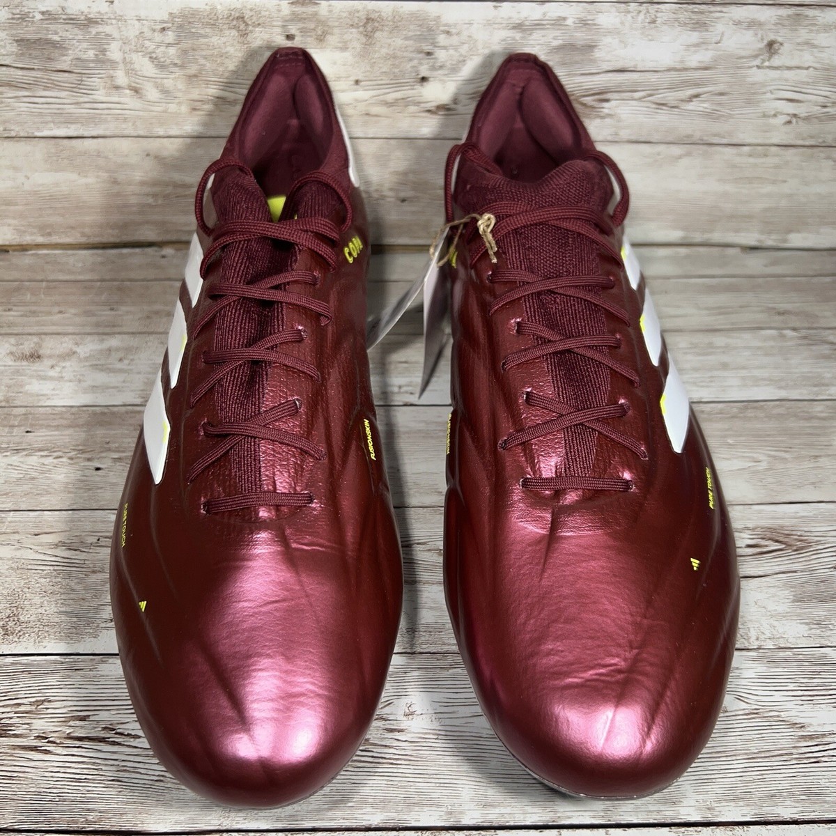 シューズ adidas copa20+ FG adidas Copa 20+ FG - Silver/Solar Yellow - Firm Ground