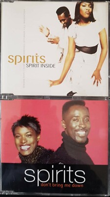 SPIRTS X 2 CDSINGLES - SPIRTS INSIDE & DONT BRING ME DOWN