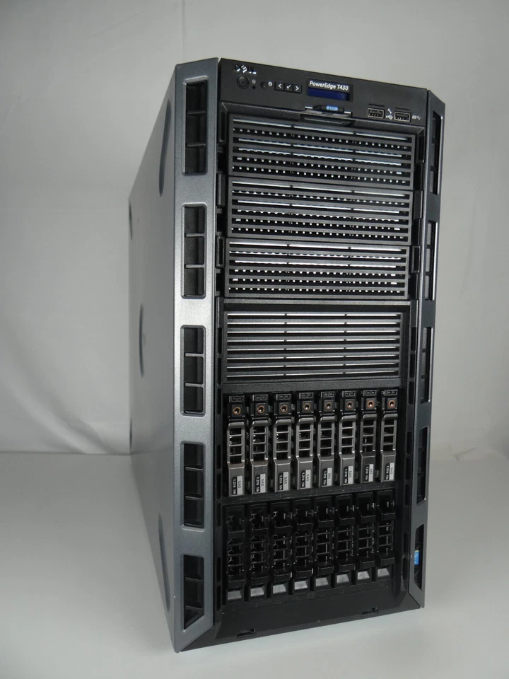 Dell PowerEdge T430 Tower 2x Xeon E5-2690 V4 2.60GHz 36C 384GB 16x1.2TB SAS 10K - Image 4 of 4