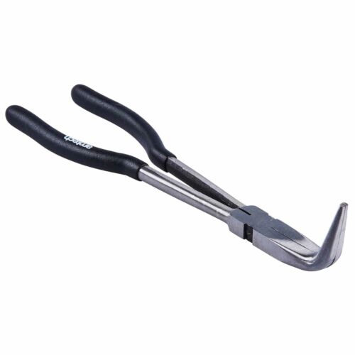 Nose Plier Bent 11" Extra Long 90 Degree Heavy Duty DIY Tools Extra Reach Tough - Picture 1 of 8