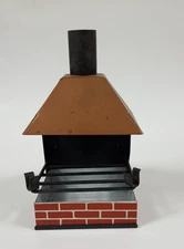 Vintage Ashtray Smoking Fireplace Chimney Cigarette Holder Box Japan