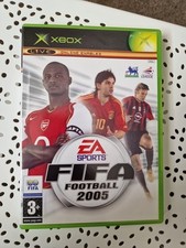 FIFA Football 2005 Xbox Original Video Game PAL Disc Case Manual