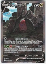 regidrago pokemon card value V - 183/195 Full Art Ultra Rare Evolves from null Type Pokémon Regidrago V Ultra Rare