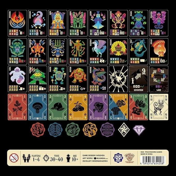 ETERNAL DECKS 1-4 players 30 mins co-operative Board Game Card Game Market Japan - Image 2 of 4