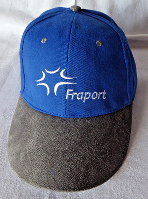 Base-Cap, Schirmmütze, Sport-Kappe f. FRAPORT, Flughafen Ffm, neu, ungetragen