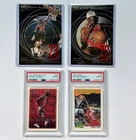 Michael Jordan Card Lot (2) Graded PSA 8 1999 MVP 1991 Hoops Jumbo Experience