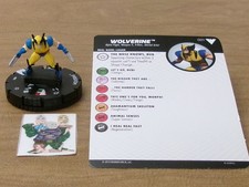  HeroClix Marvel X-MEN: THE ANIMATED SERIES Wolverine 001 with card 