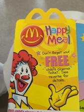 McDonald's Happy Meal Box . Ronald McDonald Used Box In Great Cond See Photos.
