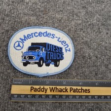 Vintage Mercedes Benz Diesel Trucks Patch AB5a