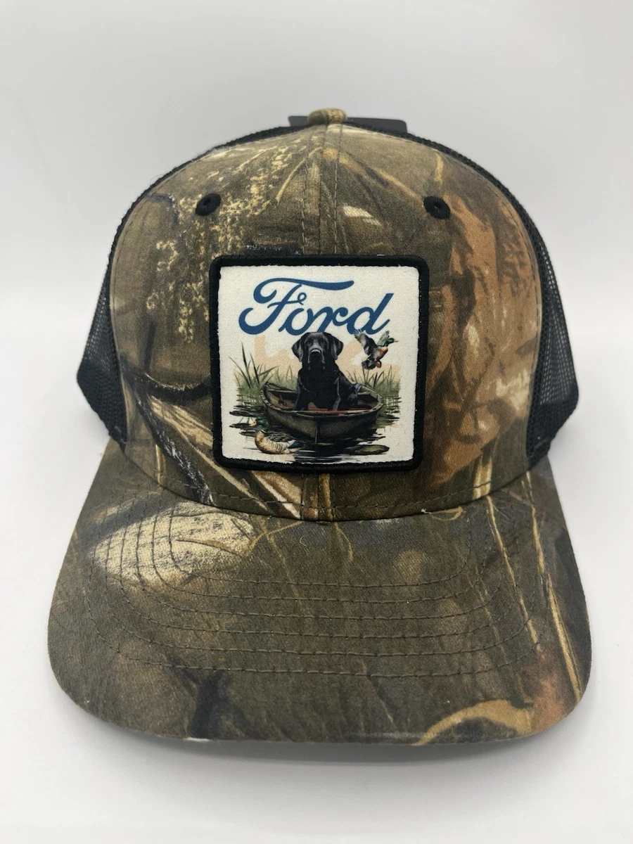 Retro Ford Trucks Camo Trucker Hat Vintage Style Mesh Cap Printed in USA 1980s Vintage 80s Camo Trucker Snapback Hat Foam Mesh Cap Florida  main image 4