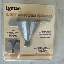 Lyman E-Zee Powder Funnel .22  to .50 Caliber 7752431