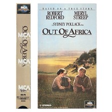 Out Of Africa VHS, 1985 Robert Redford/Meryl Streep - NEW SEALED