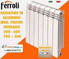 Radiatore Termosifone in Alluminio Ferroli Proteo Scegli Interasse 🚛 🆓 ↪️ 100€