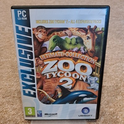 Zoo Tycoon 2 Ultimate Collection PC CD-ROM Videospiel alle Erweiterungspacks