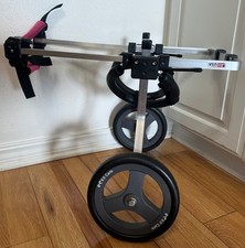 Dog Wheelchair K9 Carts brand Light Weight Aluminum MEDIUM Dog Adjustable 