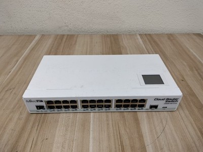 MikroTik CRS125-24G-1S-IN 24x Gigabit Ethernet layer 3 Cloud Router Smart Switch
