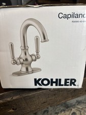 KOHLER Capilano R30580-4D-BN Two-Handle Bathroom Faucet Vibrant Brushed Nickel