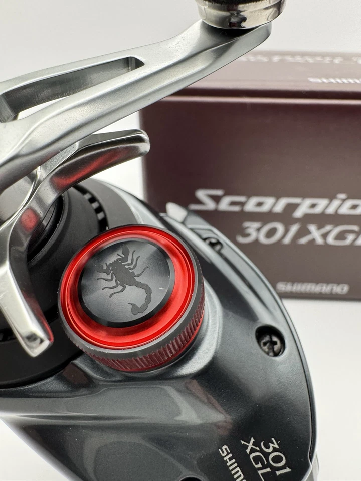 Shimano 24 Scorpion MD 301XGLH Left  Baitcasting Reel  w/Box " New other "  S026 - Image 4 of 4