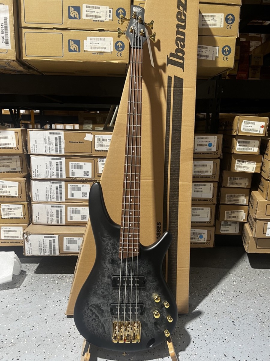 Ibanez SR500 ブラックフラット 4弦 Ibanez SR Standard 4-string Electric Bass - Black Ice Frozen Matte