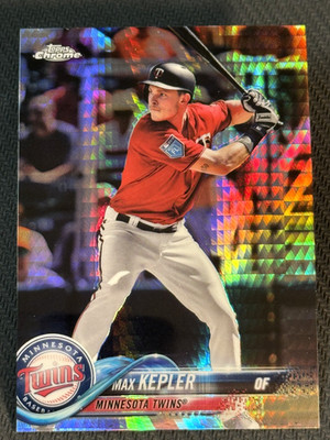 2018 Topps Chrome SPECTRUM REFRACTOR Max Kepler item 1