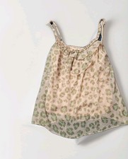 Y2K New York Co Babydoll Cami Top Medium Pink flowy ballet fairycore Whimsy