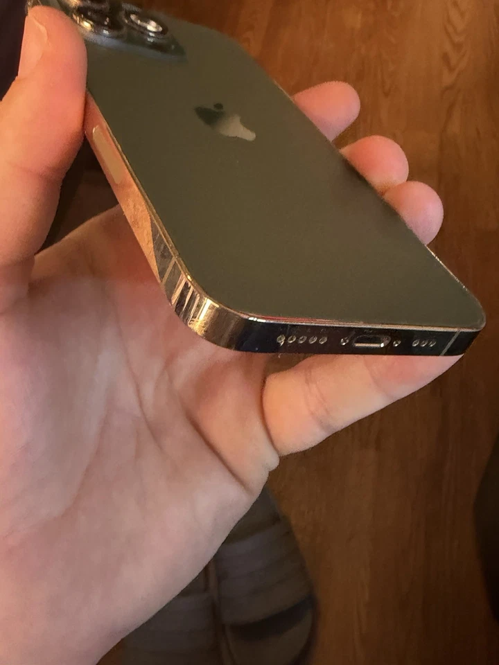 Marco de carcasa original de Apple color dorado/verde para iPhone 13 Pro OEM - LEER Foto 4 de 4