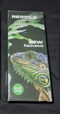 1 Replacement Bulb 23W 120V UVB 5.0 Reptile Heat Terrarium Spiral Light Bulb