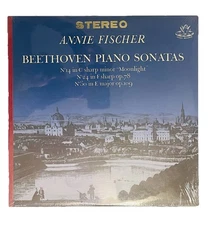 ANNIE FISCHER BEETHOVEN Piano So Sonatas LP Record Angel S 35791 Sealed ⭐️