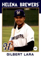 2016 Helena Brewers Grandstand #14 Gilbert Lara Dominican Republic Baseball Card