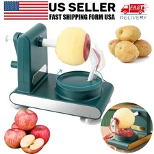 Apple Peeler Slicer & Corer Hand Cranked Fruit Cutter Peeling Potato Peeler