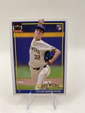 2026 Topps Series 1 - Jacob Misiorowski 1991 Retro #T91-74 -  Brewers Rookie