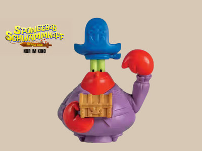 Burger King King Jr Meal SpongeBob und seine Freunde Mr. Krabs 2025