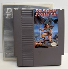 Dragon Fighter Nintendo NES +Collector Case Tested Authentic CLEAN